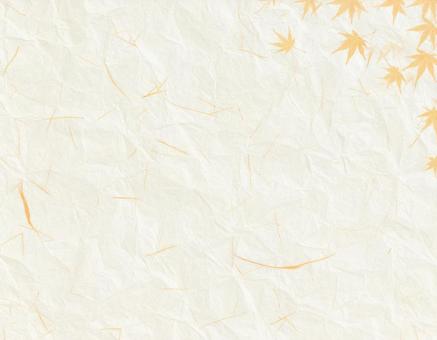 日本の文化・紅葉模様の和紙のテクスチャ 日本の文化・紅葉模様の和紙のテクスチャの写真