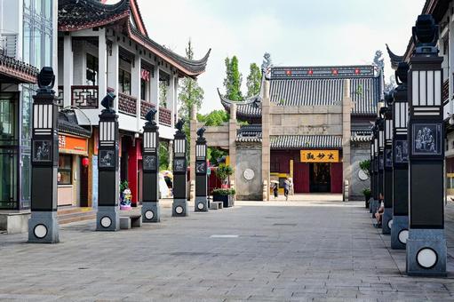 蘇州・玄妙観(観前街) 蘇州・玄妙観(観前街) 蘇州,玄妙観,道教の写真素材