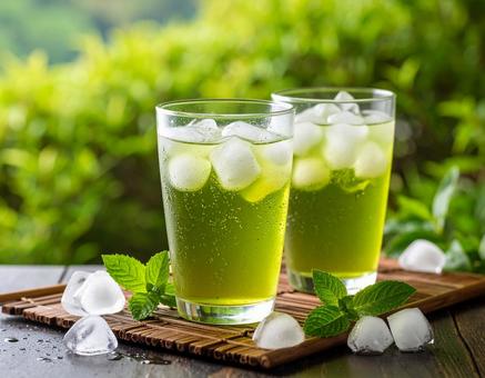 夏のお茶 夏のお茶の写真