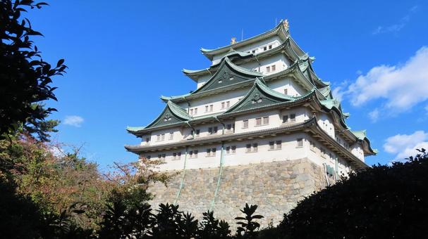 名古屋城　天守　大天守 名古屋城,尾張徳川家,御三家の写真素材