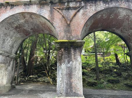 南禅寺　水路閣 水路閣,南禅寺,寺院の写真素材