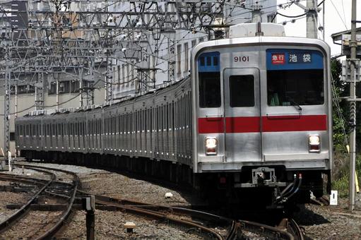 Photo, tobu 9000 series, dongwu east line, quick train, 