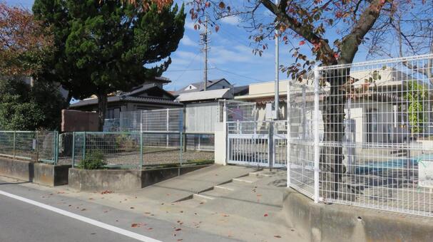 生駒屋敷跡　織田信長側室　吉乃所縁の地 生駒屋敷,小折城,生駒家屋敷の写真素材