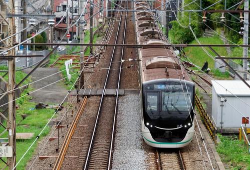 田園都市線 田園都市線 田園都市線,東急,電車の写真素材