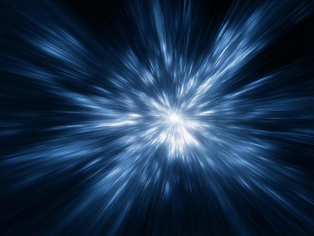 光の速さで広がる星の輝き 光の速さで広がる星の輝きの写真