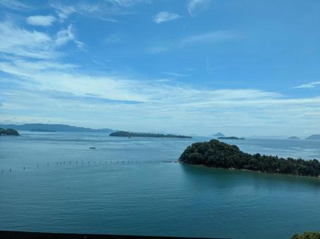 瀬戸内海を望む 瀬戸内海を望むの写真