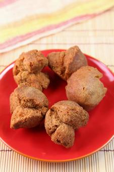 サーターアンダギーの写真