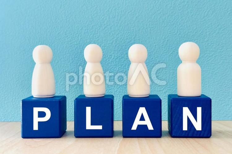 PLANや計画を考えるイメージ プラン,計画,planの写真素材