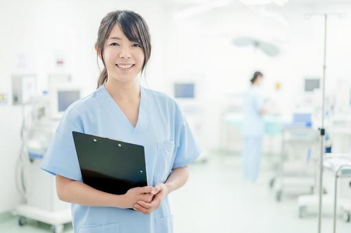 爽やかな医療女性 爽やかな医療女性 看護師,医療従事者,女性の写真素材