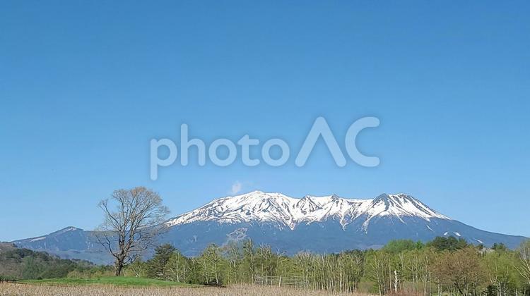 御嶽山(御岳山)の風景 御嶽山,山,自然の写真素材