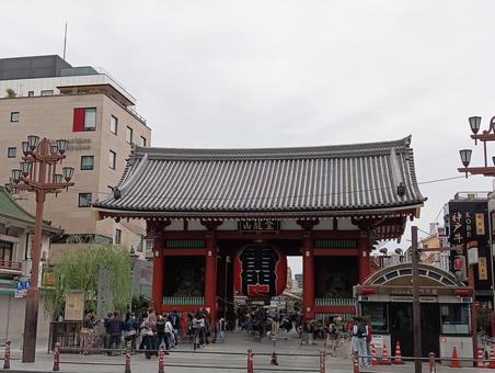 浅草雷門 (2) 浅草雷門 (2) 浅草寺,雷門,東京名所の写真素材