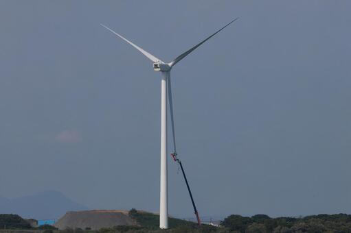 風力発電機 風力発電,風力発電機,プロペラの写真素材