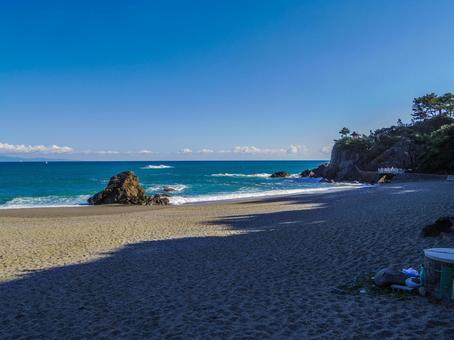 【高知県】高知市・桂浜 桂浜,龍王岬,高知市の写真素材