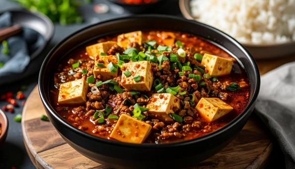 中華料理 麻婆豆腐 中華料理 麻婆豆腐の写真