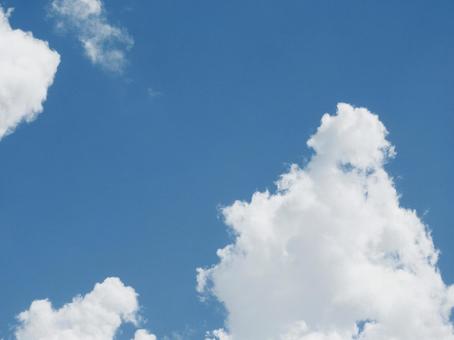 Photo, blue sky, summer sky, summer, 