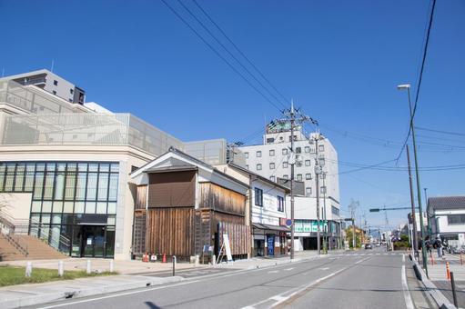 長浜市 町並み 長浜市,町並み,長浜駅の写真素材