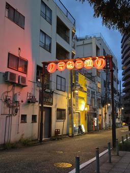 ノラねこ通り 野毛,関内,ノラねこ通りの写真素材