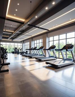 Gym, sports gym, gym, room runner, JPG