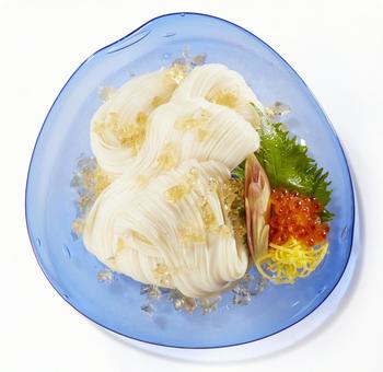 そうめん そうめん そうめん,煮こごり,麺類の写真素材