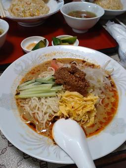 冷やし担々麺 ラーメン,冷やし担々麺,担々麺の写真素材