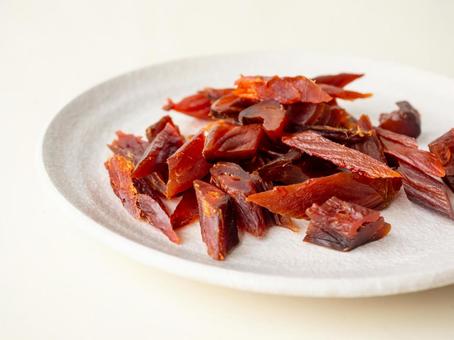 サーモン珍味 カットトバ サーモン珍味,カットトバ,鮭珍味の写真素材