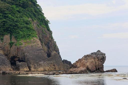 昼間のかえる島 昼間のかえる島 かえる島,蛙,島の写真素材