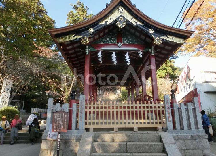 筑波山神社の風景-27 筑波山神社,茨城県つくば市,境内の写真素材