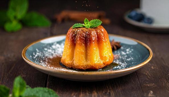 おいしそうなデザート、カルネの写真