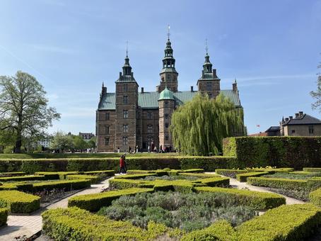 ローゼンボー城 コペンハーゲン,城,宮殿の写真素材