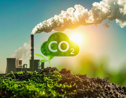 二酸化炭素イメージ 二酸化炭素イメージの写真