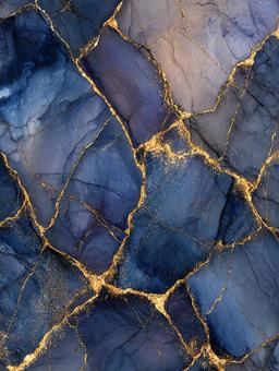 青と金が織りなす豪華な背景の写真