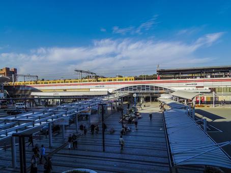 【兵庫県】明石市・明石駅東口 明石駅,山陽明石駅,明石市の写真素材