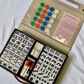 麻雀セット 麻雀セット 麻雀,牌,ゲームの写真素材