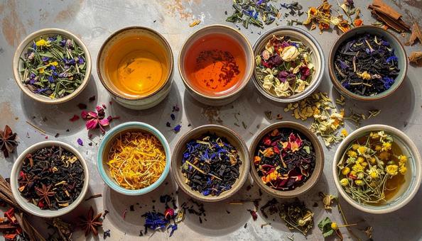 きれいになるハーブティー きれいになるハーブティーの写真