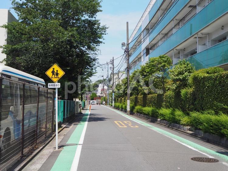 世田谷の街並み（東京都・世田谷区） 成城,祖師ヶ谷,街並みの写真素材
