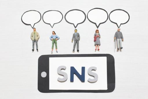 SNSを使用するたくさんの人々② SNSを使用するたくさんの人々② ソーシャルネットワーキングサー,ネット,ブログの写真素材