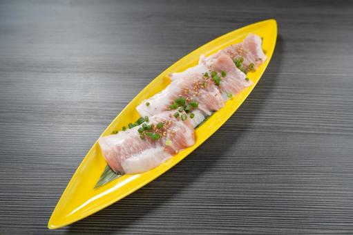 焼肉 豚トロ 白金豚 2 焼肉,豚トロ,白金豚の写真素材