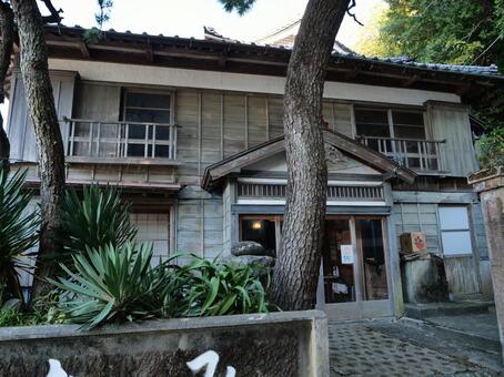 波浮港　踊子の里資料館 波浮港,伊豆大島,伊豆諸島の写真素材