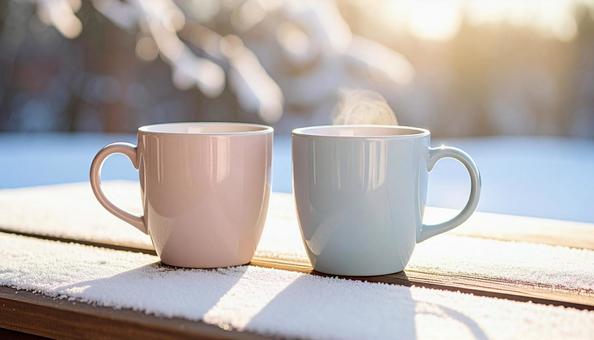 ペアの湯のみ 夫婦湯飲み ペアの湯のみ 夫婦湯飲みの写真