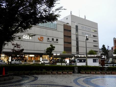 JR東海道本線大垣駅舎 大垣駅,大垣市,jr東海の写真素材