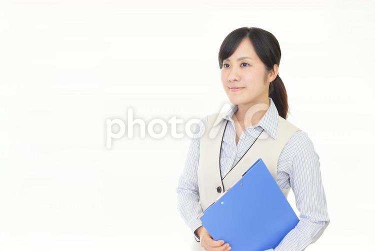 微笑むビジネスウーマン 女性,ビジネスウーマン,女の写真素材