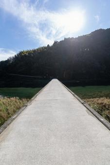 浅尾沈下橋の写真