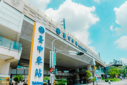 【台湾】台中駅の風景 【台湾】台中駅の風景 台中駅,台中,台湾の写真素材