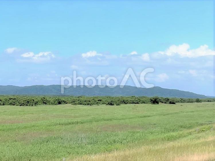 北海道の風景　15037 北海道の風景,空,風景の写真素材