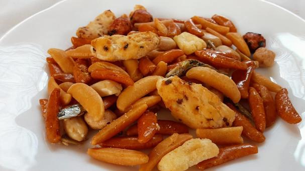 Mixed rice cracker snacks - 1, JPG Mixed rice cracker snacks - 1, JPG