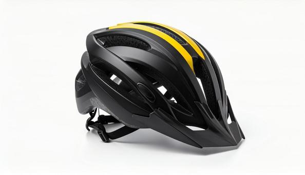 自転車のヘルメット 自転車のヘルメットの写真