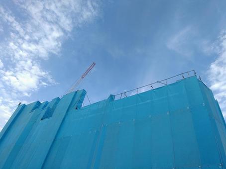 建設中の写真