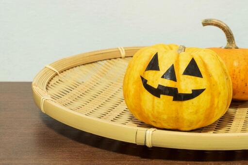 ハロウィン　カボチャ パンプキン,南瓜,カボチャ属の写真素材