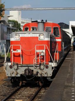 SLもおか C12形 50形客車 下館駅 SLもおか C12形 50形客車 下館駅 真岡鐵道,真岡鉄道,真岡の写真素材