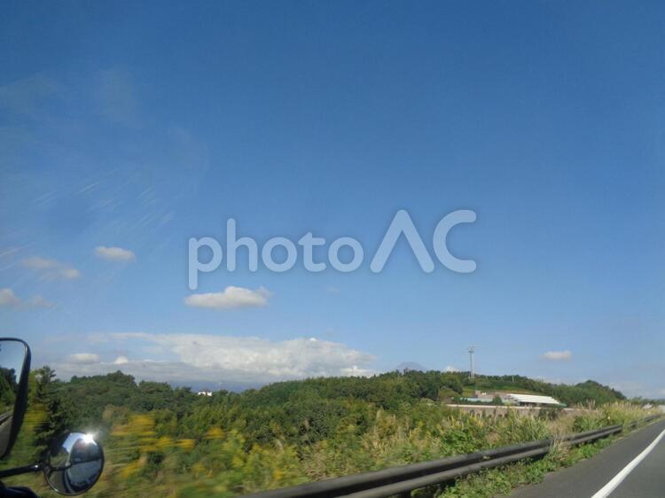 静岡県の田舎の青空4 静岡県,田舎,青空の写真素材